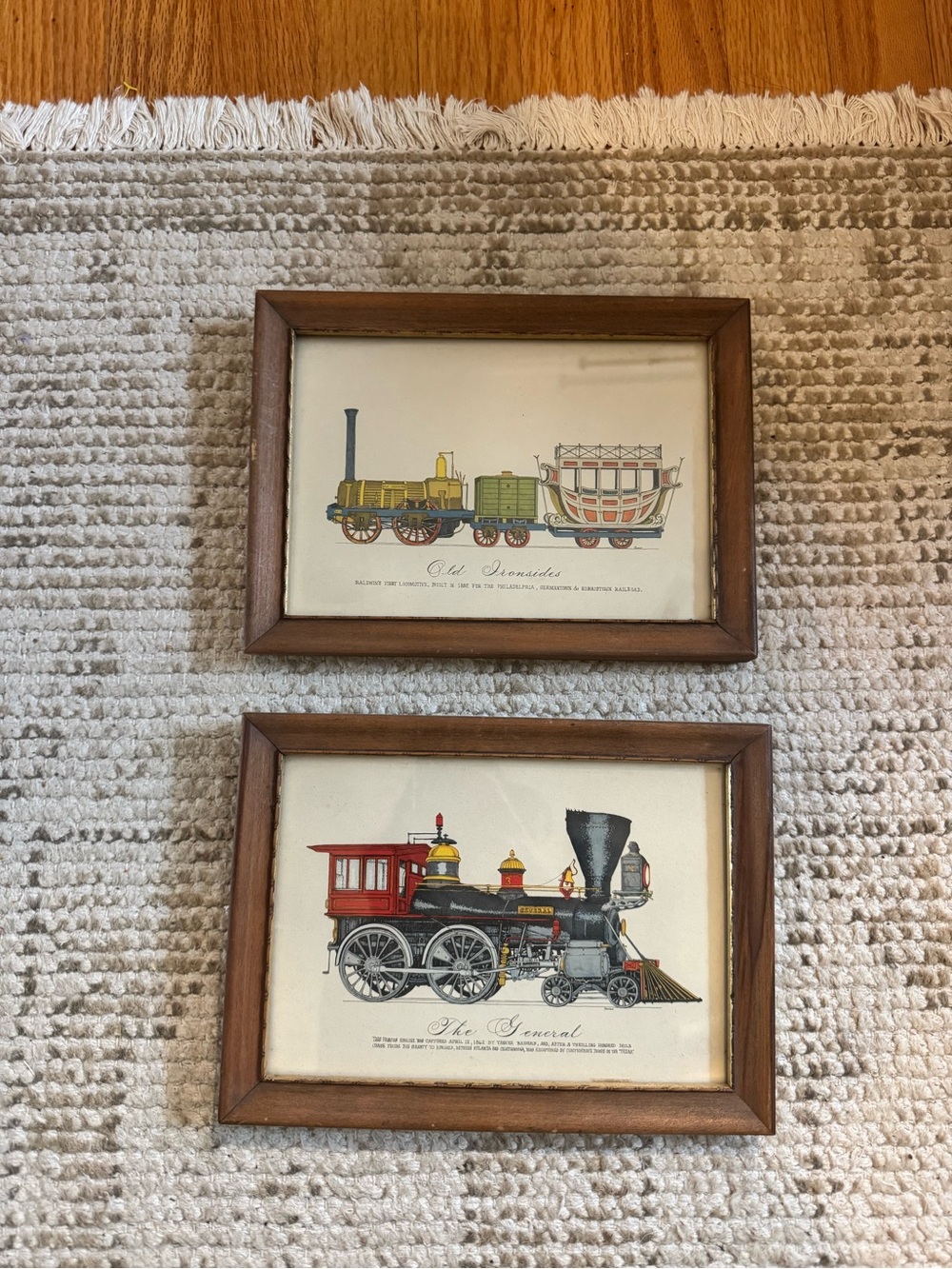 Vintage Train Prints